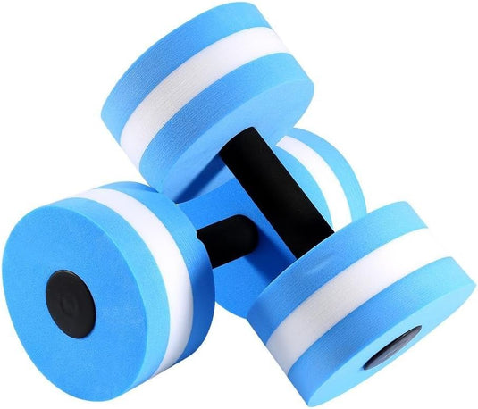 Aqua dumbbells set van 2 voor waterfitness - happygetfit.com