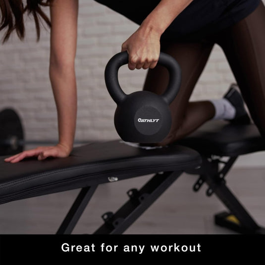 Athlyt - Kettlebell, kogelhalter van gietijzer - happygetfit.com