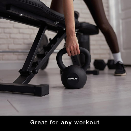 Athlyt - Kettlebell, kogelhalter van gietijzer - happygetfit.com