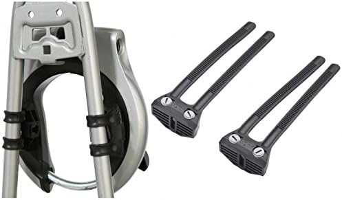 Laad afbeelding in Galerijviewer, AXA ALA036 Unisex 55500395SC Flexible Mounting Strips Bicycle Frame Lock Black 10 x 4 x 4 cm - happygetfit.com
