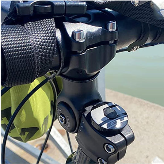 Azarxis 25.4mm 31.8mm Stem 70mm 80mm 90mm 110mm 120mm 130mm 17 35 45 60 Degree Adjustable Bike Stem Mountain Bike Stem Short Handlebar Stem for Bicycle, Road Bike, MTB, BMX, Cycling - happygetfit.com