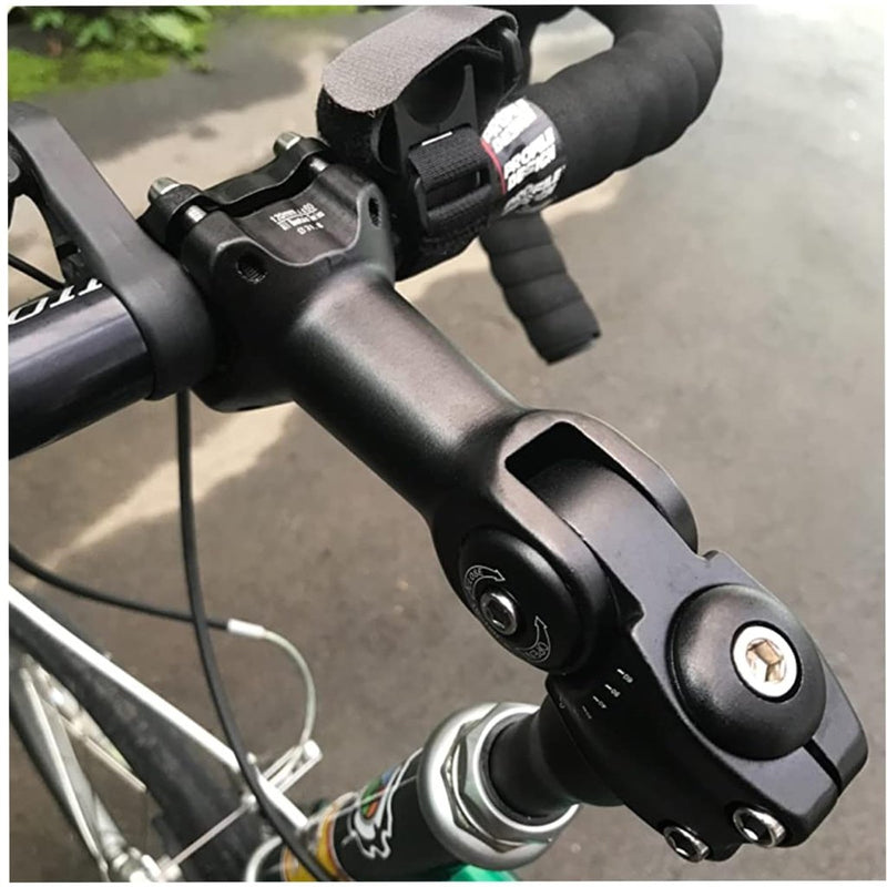 Laad afbeelding in Galerijviewer, Azarxis 25.4mm 31.8mm Stem 70mm 80mm 90mm 110mm 120mm 130mm 17 35 45 60 Degree Adjustable Bike Stem Mountain Bike Stem Short Handlebar Stem for Bicycle, Road Bike, MTB, BMX, Cycling - happygetfit.com
