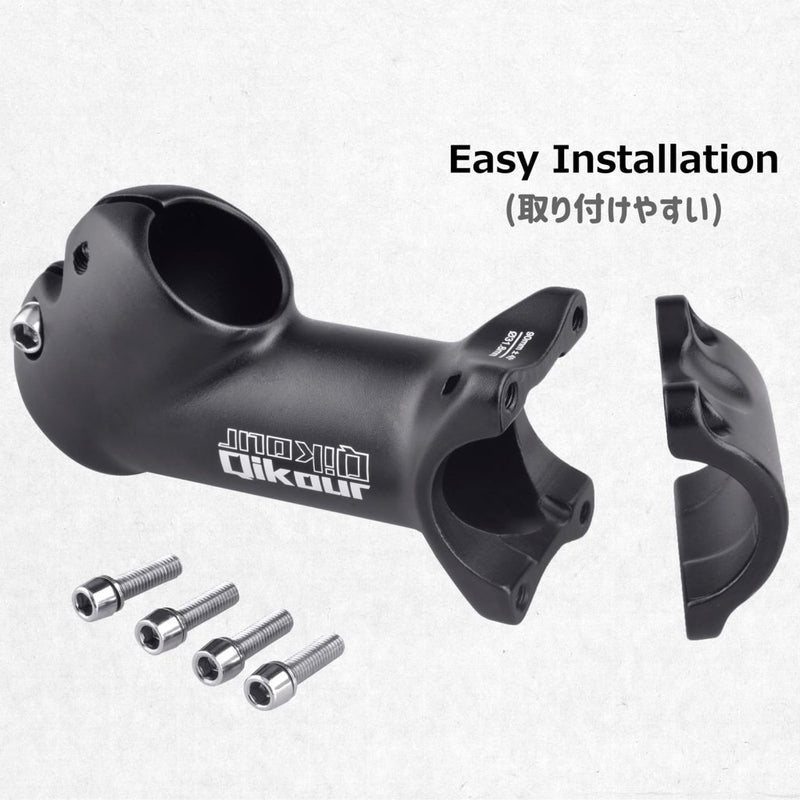 Laad afbeelding in Galerijviewer, Azarxis 25.4mm 31.8mm Stem 70mm 80mm 90mm 110mm 120mm 130mm 17 35 45 60 Degree Adjustable Bike Stem Mountain Bike Stem Short Handlebar Stem for Bicycle, Road Bike, MTB, BMX, Cycling - happygetfit.com
