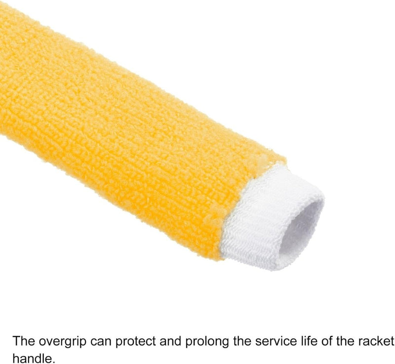 Laad afbeelding in Galerijviewer, Badminton handdoek grips 2 stuks antislip en zweetabsorberend grijs-rood – racket overgrips – badminton accessoires - happygetfit.com

