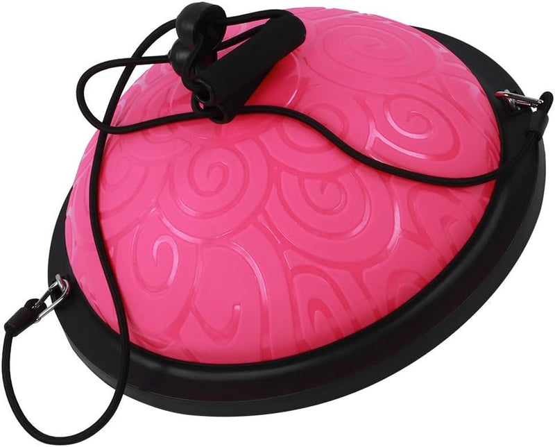 Chargez l'image dans la visionneuse de la galerie, Balanstrainer 46 cm met weerstandsbanden – antislip halve bal – core training – evenwichtstraining - happygetfit.com
