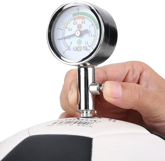 Ball Pressure Gauge, Mini Air Pressure Gauge Pressure Barometer for Football Volleyball Basketball - happygetfit.com