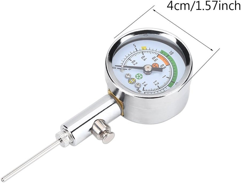 Laad afbeelding in Galerijviewer, Ball Pressure Gauge, Mini Air Pressure Gauge Pressure Barometer for Football Volleyball Basketball - happygetfit.com
