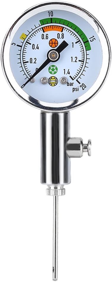 Laad afbeelding in Galerijviewer, Ball Pressure Gauge, Mini Air Pressure Gauge Pressure Barometer for Football Volleyball Basketball - happygetfit.com
