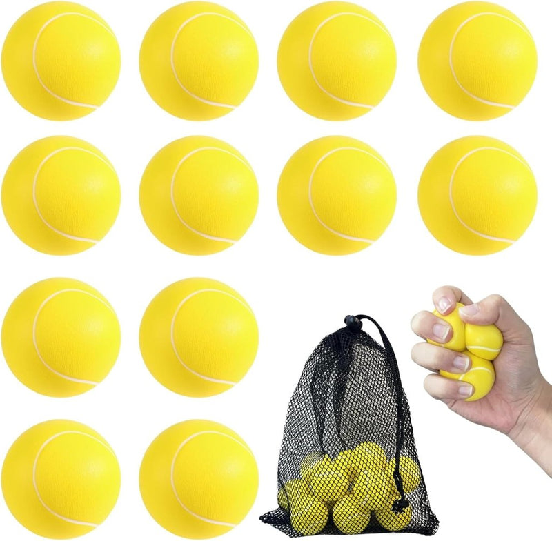 Laden Sie das Bild in Galerie -Viewer, Basketbal stressballen set van 12 met opbergzak - happygetfit.com
