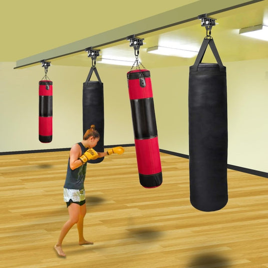 BeneLabel Punching Bag Hanger for I Beam 880 LBs Capacity Heavy Bag Mount Width Adjustable Boxing Bag Holder & Steel Beam Clamp for Beam - happygetfit.com