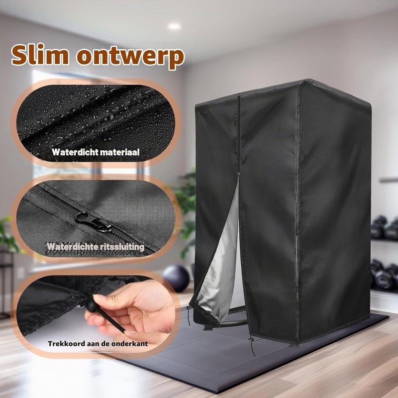 Carica immagine in Galleria Viewer, Beschermhoes voor power rack 102 x 107 x 163 cm van 420D Oxford – fitness hoes – waterdichte afdekhoes - happygetfit.com
