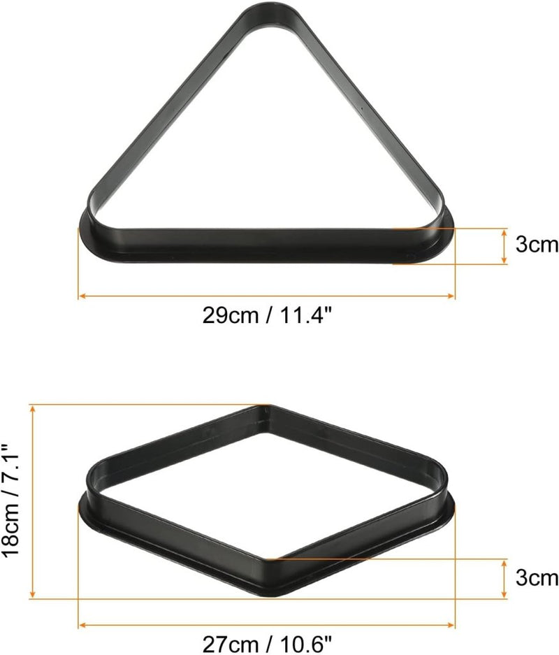 Load image into Gallery viewer, Biljart ballenrek set 2-in-1 zwart - happygetfit.com
