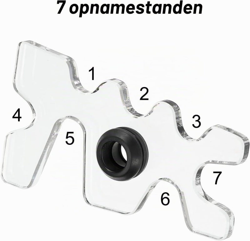 Chargez l'image dans la visionneuse de la galerie, Biljart brugkop 115 x 60 mm van acryl transparant – keu brug – biljart accessoires - happygetfit.com
