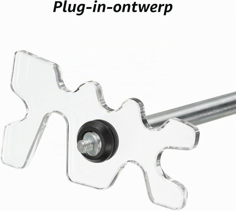Chargez l'image dans la visionneuse de la galerie, Biljart brugkop 115 x 60 mm van acryl transparant – keu brug – biljart accessoires - happygetfit.com
