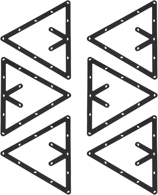 Biljart driehoek rack zwart - happygetfit.com