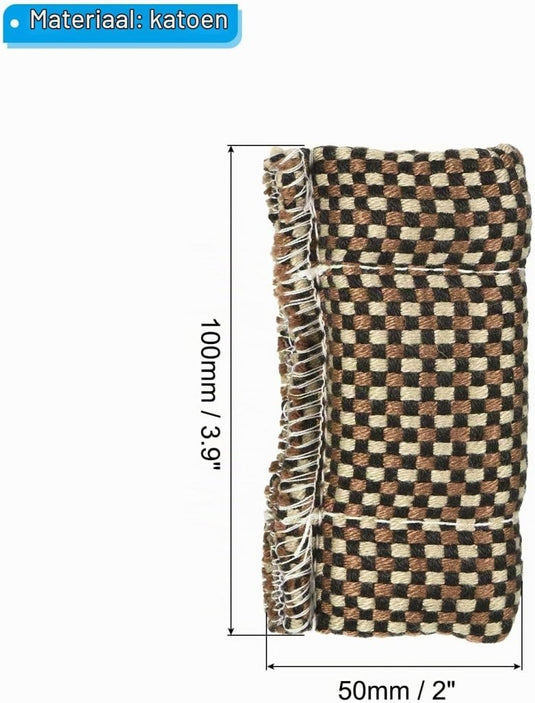 Biljart keu reinigingsdoeken 2 stuks 10 x 5 cm bruin – schachtreiniger – biljart accessoires - happygetfit.com