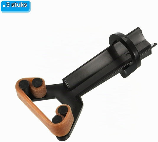 Biljart keu reparatieklemmen 3 stuks zwart – pomerans klemmen – biljart accessoires - happygetfit.com