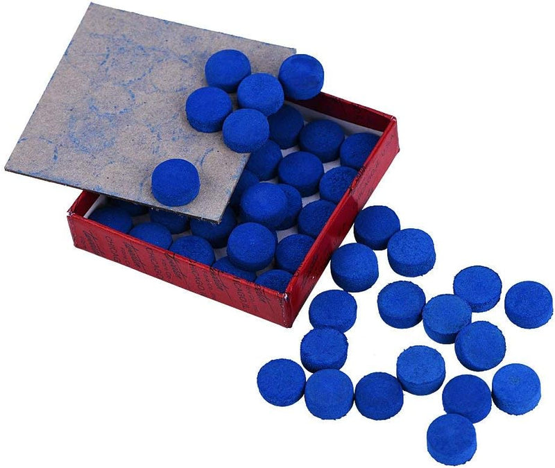 Laad afbeelding in Galerijviewer, Biljart keutips 13 mm lijm-on set van 50 stuks - happygetfit.com
