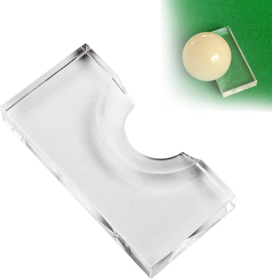 Biljartbal positiemarker transparant - happygetfit.com
