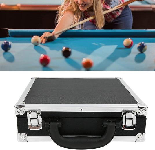 Biljartballen opbergkoffer voor 16 poolballen - happygetfit.com