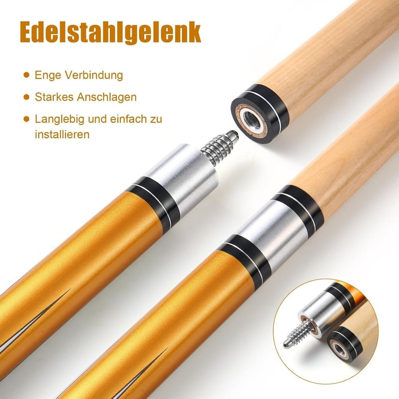 Laad afbeelding in Galerijviewer, Biljartkeu 147 cm met 13 mm tip - happygetfit.com
