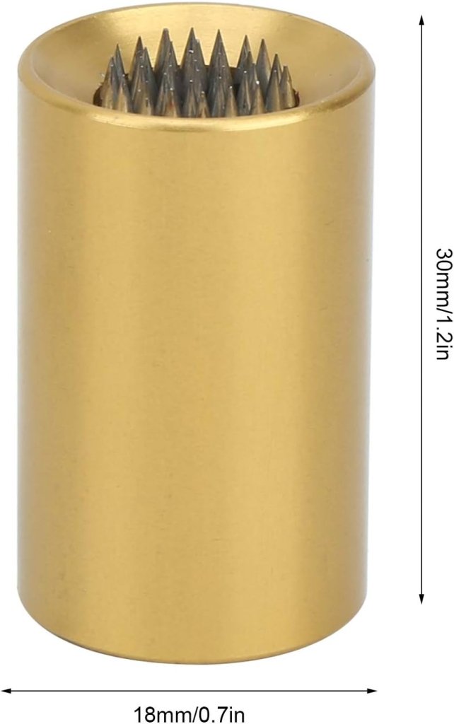 Carica l’immagine nel visualizzatore della galleria, Biljartkeu pomerans slijper 2-in-1 van aluminium 30 x 18 mm voor keuonderhoud – tip shaper – biljartgereedschap - happygetfit.com
