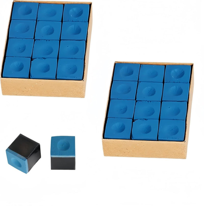 Load image into Gallery viewer, Biljartkrijt blauw 24 stuks - happygetfit.com
