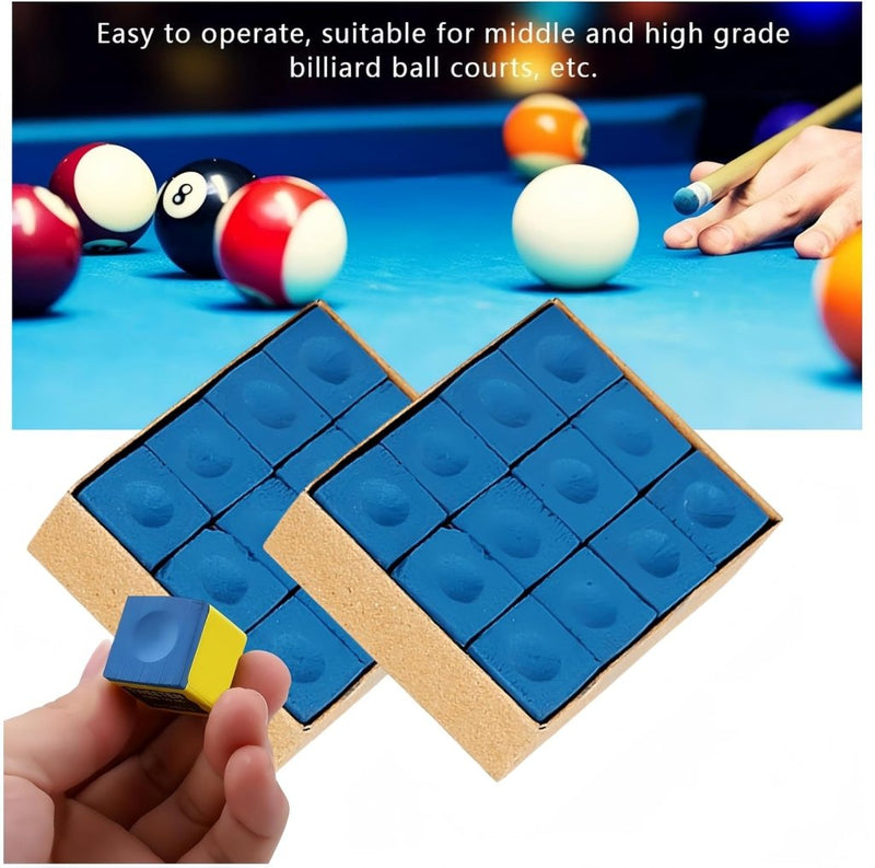 Load image into Gallery viewer, Biljartkrijt blauw 24 stuks - happygetfit.com
