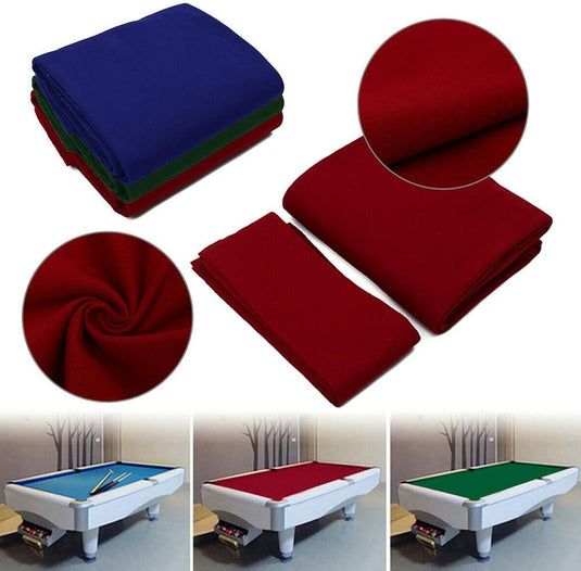 Biljartlaken met 6 bandstroken voor 7-9 ft tafels - happygetfit.com