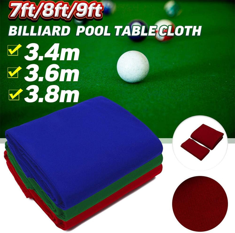 Laad afbeelding in Galerijviewer, Biljartlaken met 6 bandstroken voor 7-9 ft tafels - happygetfit.com
