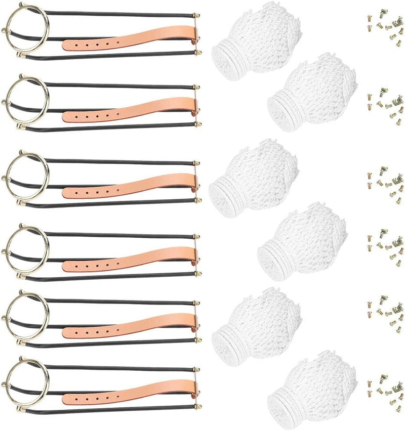 Laden Sie das Bild in Galerie -Viewer, Biljarttafel pocket rails set van 6 met netten - happygetfit.com
