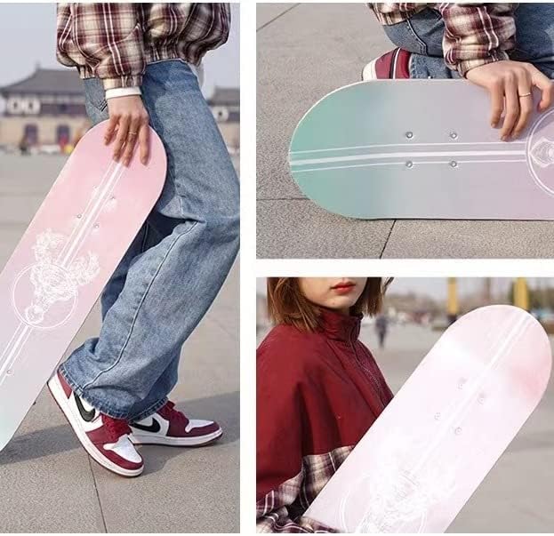 Load image into Gallery viewer, Blanco skateboard decks set van 2 hout 80 cm - happygetfit.com
