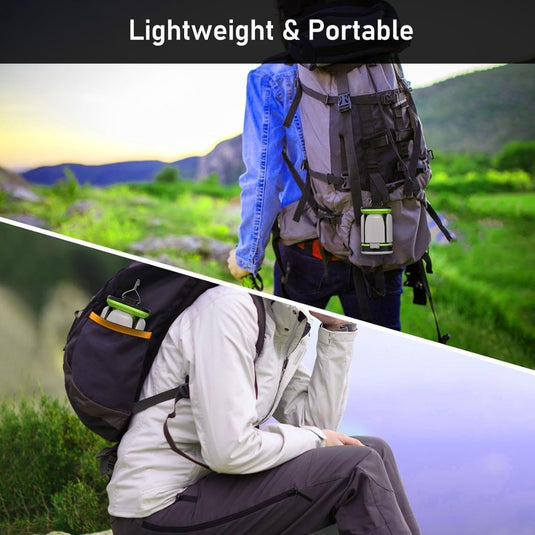Blukar Campinglantaarn Oplaadbaar, Campingverlichting Lamp - 7 Lichtstanden 60 LED Ultraheldere LED-Tentlamp 10+ Uur Batterijduur voor Kamperen, Noodgevallen, Vissen, Wandelen enz. - happygetfit.com