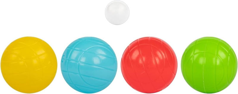 Load image in Gallery Viewer, Boccia spel 9-delig met 8 kunststof ballen van 7 cm inclusief doelbal en draagmand – werpspel – tuinactiviteiten - happygetfit.com
