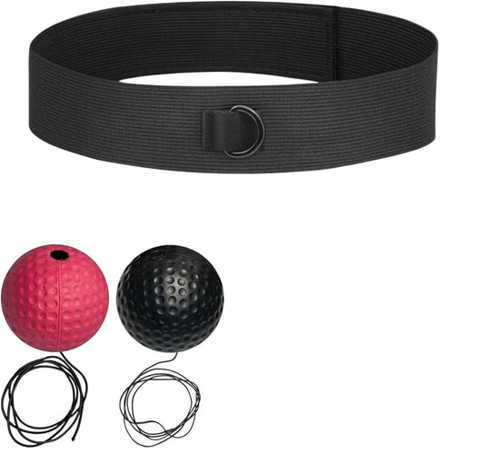 Boks reflexballen met hoofdband set van 2 - happygetfit.com
