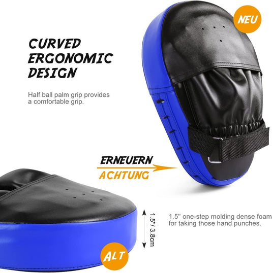 Boks trainingsset met focus pads en trapkussen - happygetfit.com