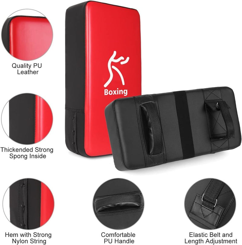 Laad afbeelding in Galerijviewer, Boks trainingsset met focus pads en trapkussen - happygetfit.com
