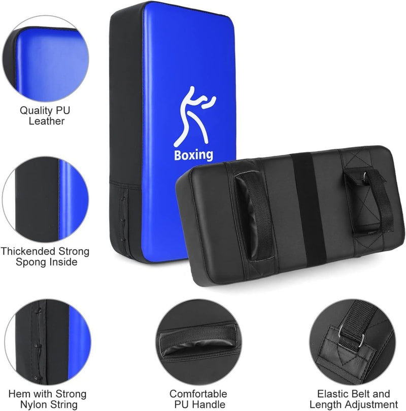 Laad afbeelding in Galerijviewer, Boks trainingsset met focus pads en trapkussen - happygetfit.com
