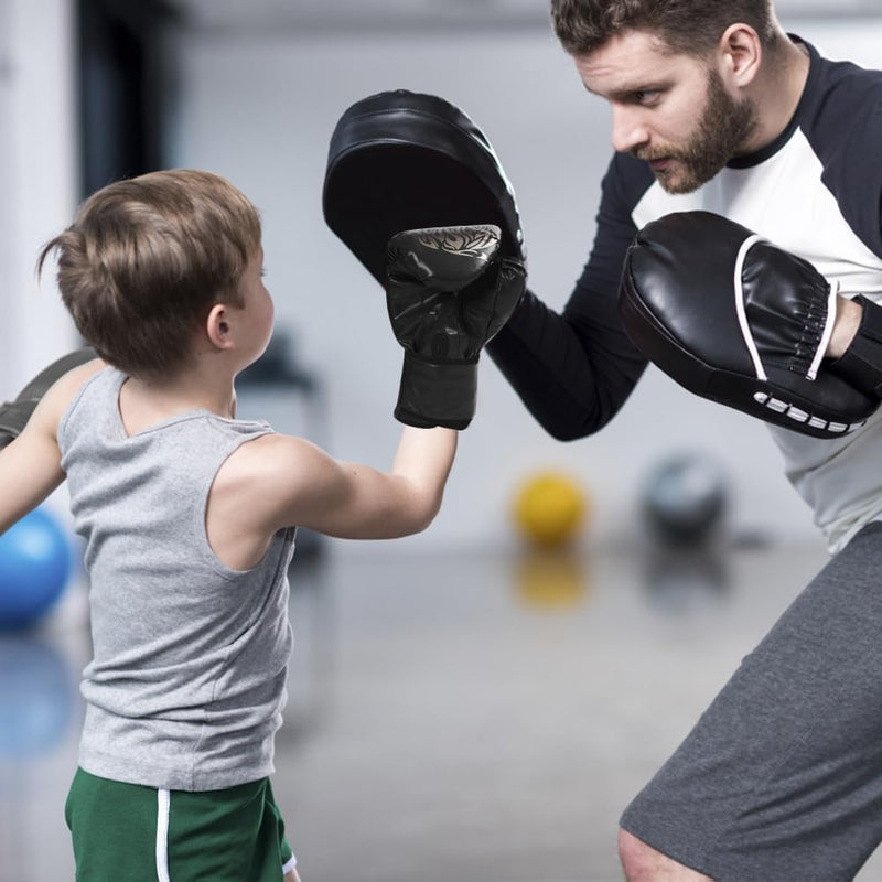 Load image into Gallery viewer, Bokshandschoenen voor kinderen, junior sparringhandschoenen, bokshandschoenen, kinderbokshandschoenen, PU bokshandschoenen, junior sparringhandschoenen, leeftijdsgroep 3-12 jaar, bokstraining - happygetfit.com
