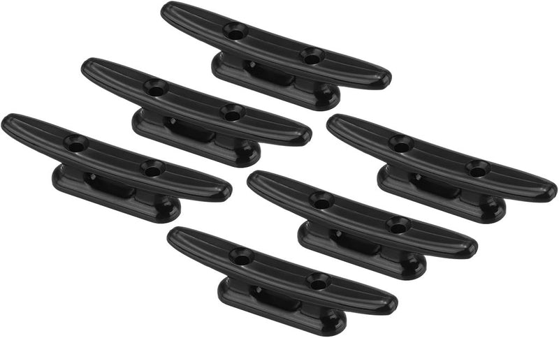 Laad afbeelding in Galerijviewer, Bootkikkers 6 stuks 75 mm van nylon zwart – touwklemmen – boot kajak accessoires - happygetfit.com
