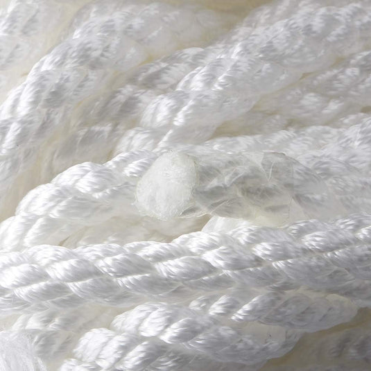 Boottouw 91 meter 12 mm van dubbel gevlochten nylon voor aanmeren en vastleggen – landvast – meertouw - happygetfit.com