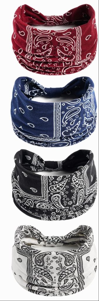 Bild im Galerie-Viewer laden, Brede haarbanden dames 4 stuks van elastisch polyester met strikontwerp voor yoga fitness en dagelijks gebruik – tulbandhaarbanden – sporthoofdbanden - happygetfit.com
