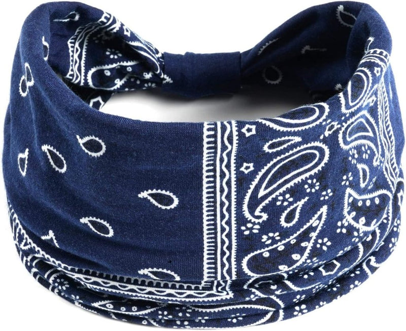 Bild im Galerie-Viewer laden, Brede haarbanden dames 4 stuks van elastisch polyester met strikontwerp voor yoga fitness en dagelijks gebruik – tulbandhaarbanden – sporthoofdbanden - happygetfit.com
