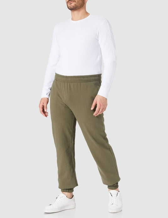 Build Your Brand Men's Tracksuit Bottoms, Warm Cotton, Sports Training Trousers – S – 7XL - happygetfit.com