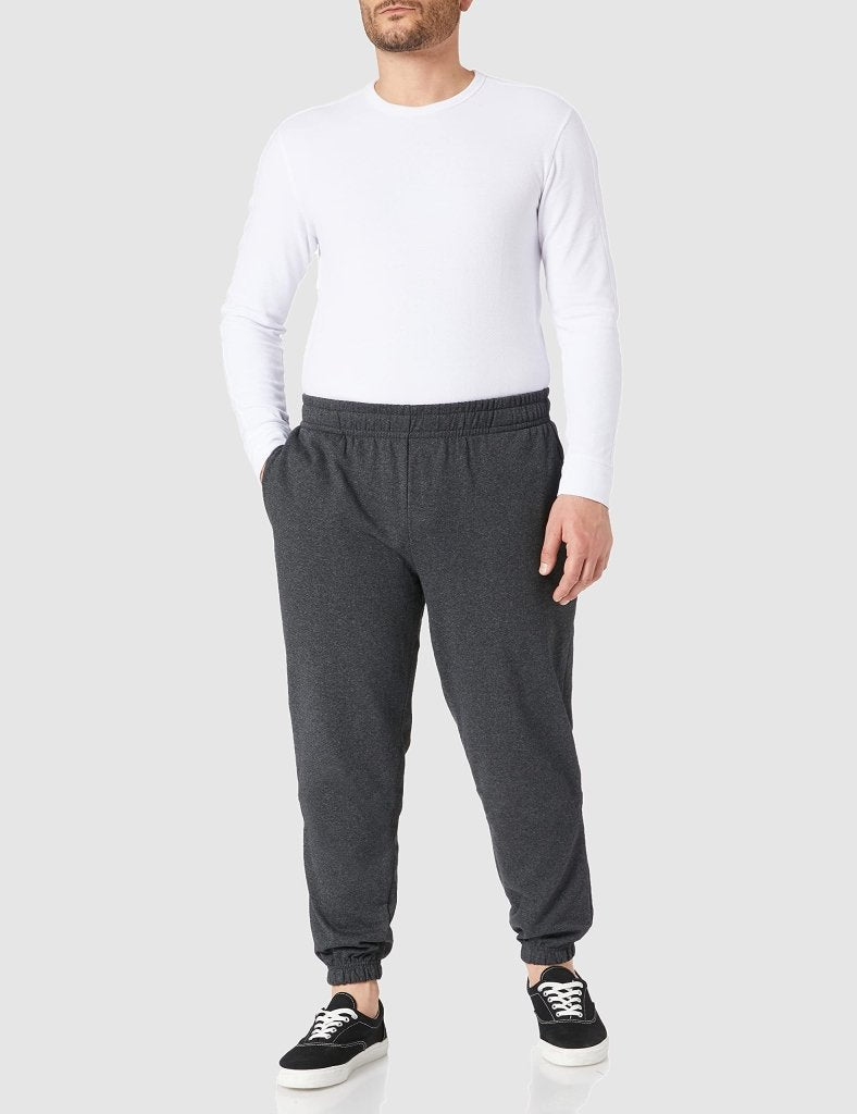 Laad afbeelding in Galerijviewer, Build Your Brand Men's Tracksuit Bottoms, Warm Cotton, Sports Training Trousers – S – 7XL - happygetfit.com
