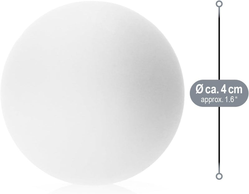 Load image into Gallery viewer, com-four® Tafeltennisballen 48 stuks / 72 stuks / 144 stuks in wit of felle kleuren - Pingpongballen in standaardmaat - Spelballen voor pingpong, bierpong en tafeltennis - 40 mm - happygetfit.com
