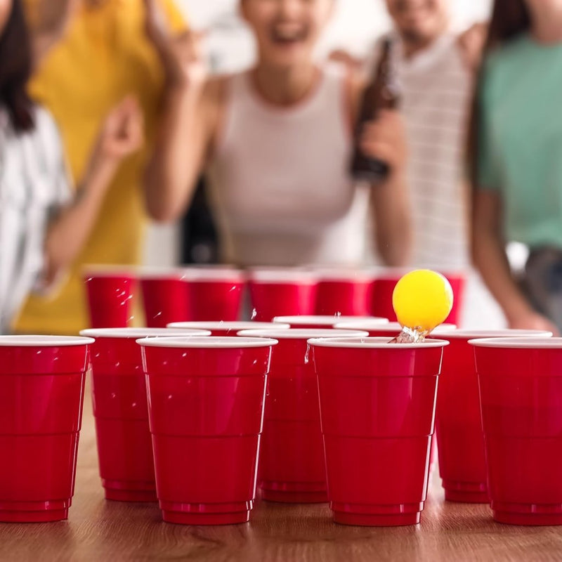Load image into Gallery viewer, com-four® Tafeltennisballen 48 stuks / 72 stuks / 144 stuks in wit of felle kleuren - Pingpongballen in standaardmaat - Spelballen voor pingpong, bierpong en tafeltennis - 40 mm - happygetfit.com
