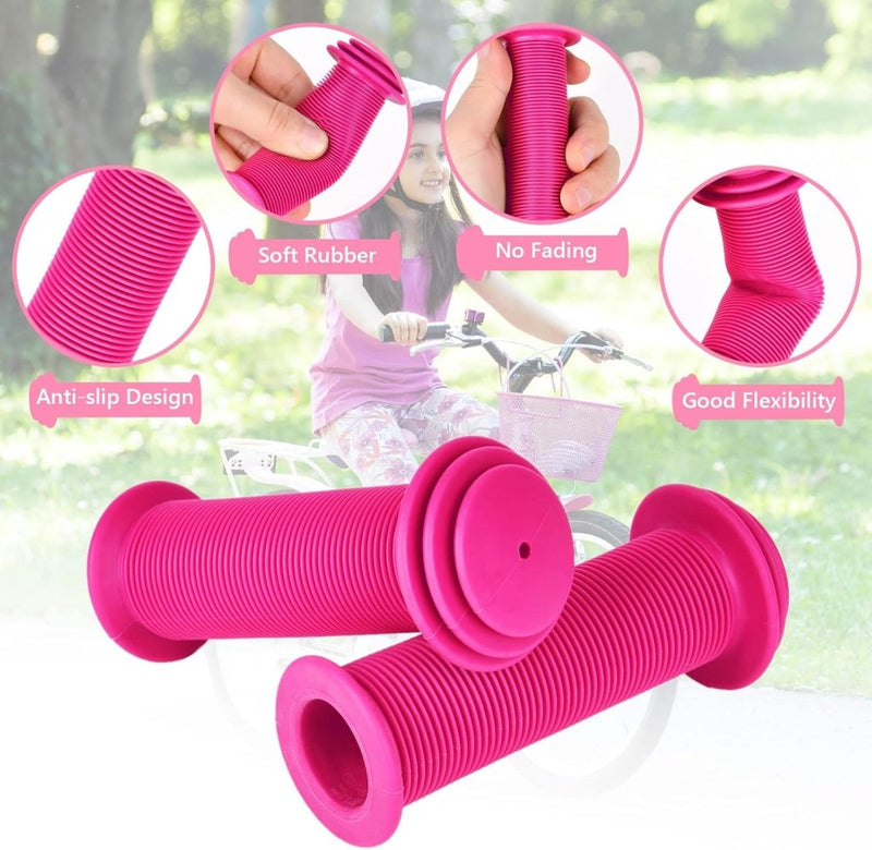 Laad afbeelding in Galerijviewer, 🚲 Comfortabele en veilige fietsstuur handvatten voor kinderen – grip met vertrouwen! 🚲 - happygetfit.com
