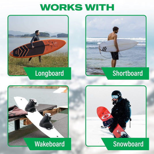 COR Surf Surfboard Wall Rack for Longboards and Shortboards | Beautiful Wood Wall Display Mount Works Indoor and Outdoor - happygetfit.com