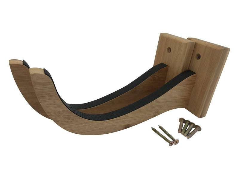 Laad afbeelding in Galerijviewer, COR Surf Surfboard Wall Rack for Longboards and Shortboards | Beautiful Wood Wall Display Mount Works Indoor and Outdoor - happygetfit.com
